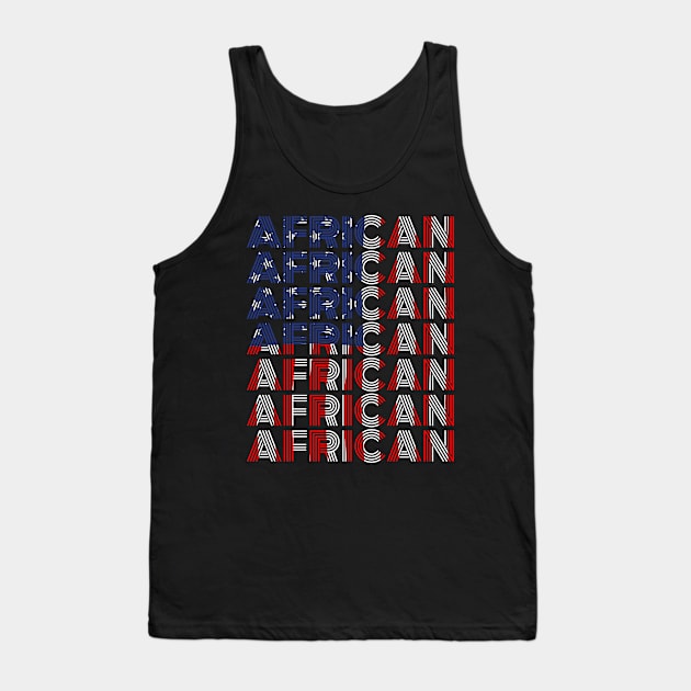 Afro American Vintage Tank Top by Rayrock76